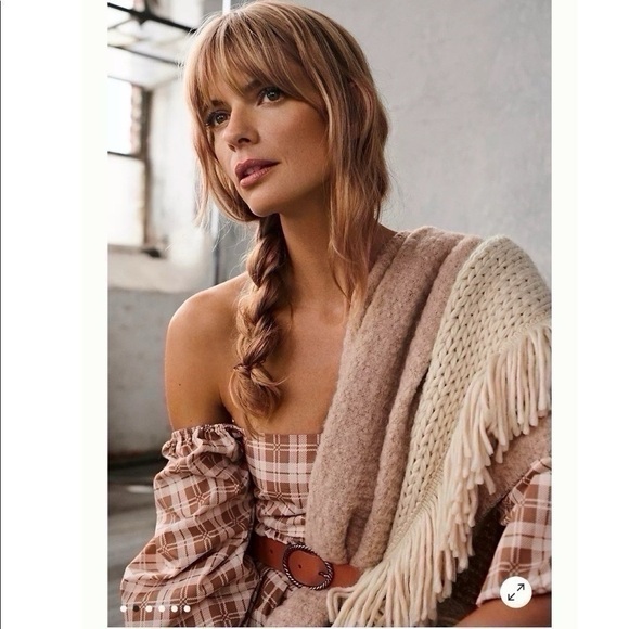 Faithfull The Brand Eryn Mini Dress Lori Check Print XL - Picture 3 of 12